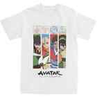 Avatar The Last Airbender Character T Shirt Accessories Men Women Cotton Tee Zuk