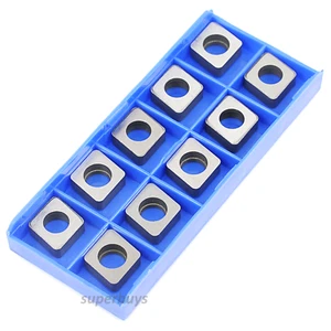 10pcs SC1204 Carbide Insert Shim Seats For CNMG CNMM 120408 Tipped Tip Tool - Picture 1 of 3