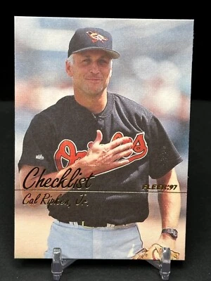 Cal Ripken Jr. 1997 Fleer Checklist #723 Baltimore Orioles - Image 1 of 2