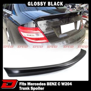 2008-2013 Fit For Mercedes BENZ C-Class W204 4Dr V Trunk Spoiler Paint #040 - Picture 1 of 5
