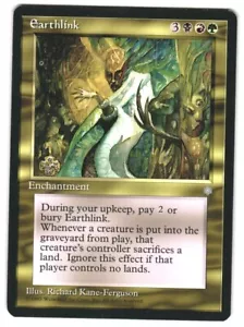 MTG Earthlink Ice Age ICE Reserved List Rare Richard Kane Ferguson Art LP - Picture 1 of 2