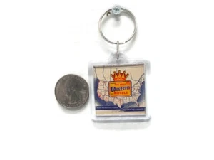 Wiederverwendet Vintage Streichholzschachtelhülle Best Western Motels Bethany Mo. Schlüsselanhänger  - Bild 1 von 2