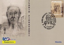 ILARIO FIORAVANTI PHILATELIC POSTCARD 2022 MAXIMUM CARD