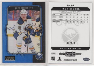 2017-18 O-Pee-Chee Platinum Retro Rainbow Blue /149 Jack Eichel #R-29