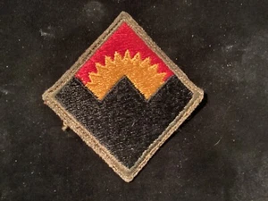 WW2 DEFENSE COMMAND WESTERN PATCH IN EXCELLENT CONDITION - Picture 1 of 2