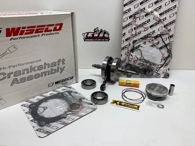 YAMAHA YZ 250F ENGINE REBUILD KIT CRANKSHAFT, PR0 X PISTON, GASKETS 2003-2004 - Image 1 of 1