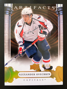 2009/10 UPPER DECK ARTIFACTS GOLD SPECTRUM ALEXANDER OVECHKIN 5/10