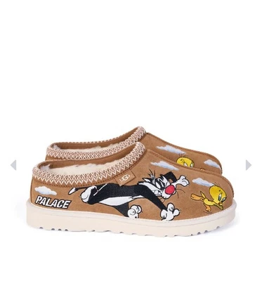 Zapatilla 8M/6.5Y Palace x Looney Tunes x UGG Tasman Castaño *PEDIDO CONFIRMADO* Foto 1 de 2