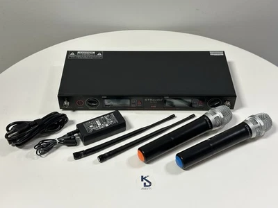 GTD Audio 2x800 Channel UHF Diversity Wireless Microphone Mic System 733H - Image 1 of 4