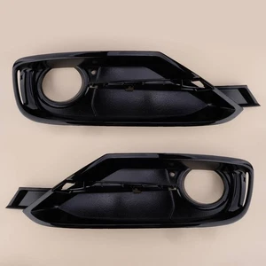 Front Pair Bumper Lower Fog Light Bezel Grill Trim fit for BMW F30 F31 2012-19 - Picture 1 of 5
