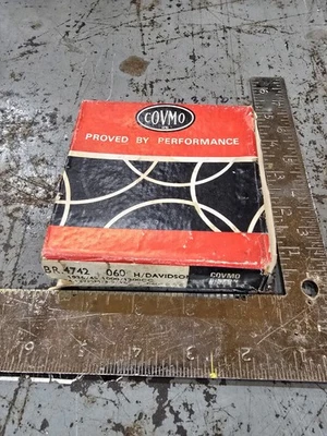 Juego de anillos de pistón Harley Davidson Shovelhead Panhead Covmo de gran tamaño .060 Os 74" Foto 1 de 2