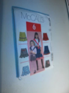 McCall's 6 Great Looks 1 Easy Pattern M5169 Skirts w/Variations Girls' 3-6 - Picture 1 of 1