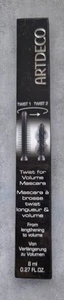 ARTDECO Twist for Volume Mascara Black 8ml – 2-in-1 Length & Volume Brush NEW - Picture 1 of 2