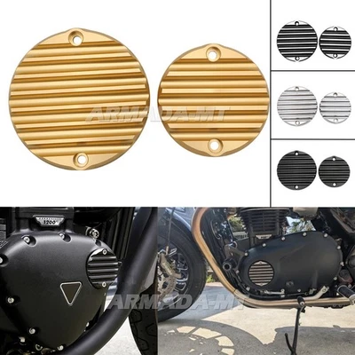 Cubierta de inspección Acg insignia embrague motor motocicleta para Triumph Street Twin T120 Foto 1 de 4