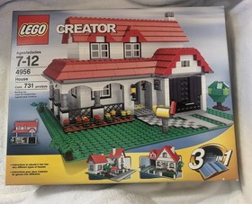 LEGO CREATOR: House (4956) The Left Side Of Box Is Lifting UpStill Taped Shut.