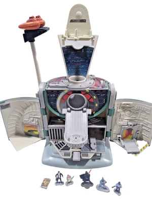 🔥1996 Boba Fett Cloud City Playset Star Wars Micro Machines 100% Complete NICE - Image 1 of 4