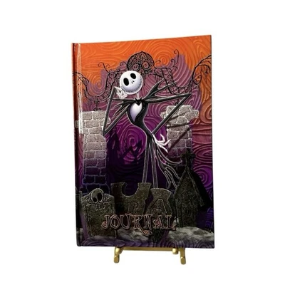 Nightmare Before Christmas Journal Diary Hardcover Jack Skellington Book - Image 1 of 4