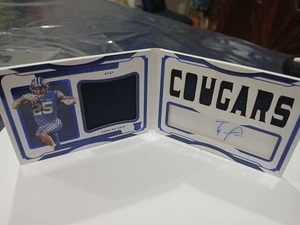 2022 PANINI NATIONAL TREASURES COLLEGIATE TYLER ALLGEIER RC PATCH AUTO 32/75 - Picture 1 of 8