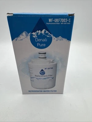 Denali Pure Refrigerator Replacement Water Filter WF-UKF7003-S WF-UKF7003 - Image 1 of 4