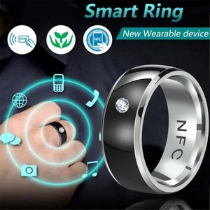 Edelstahl NFC Smart Ring Multifunktional NFC-Fingerring Männer - Picture 1 of 7