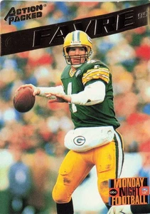 Action Packed Monday Night Football 1995 Pinnacle Brett Favre #60 - Picture 1 of 2
