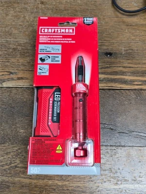 🛠️ CRAFTSMAN PRECISION 50 Piece 4-mm  LED Light Screwdriver Set - NEW - Image 1 of 4