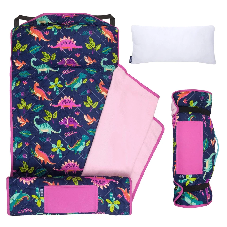 Alfombrilla acolchada moderna de microfibra con almohada reutilizable para niños y niñas, idea... Foto 1 de 4