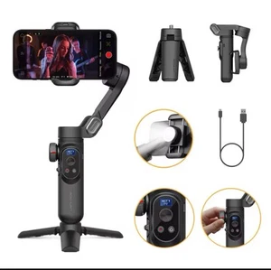 AOCHUAN Smart X Pro Handheld Gimbal Stabilizer for Smartphone with Fill Light - Picture 1 of 5