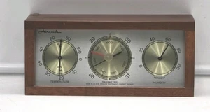 Vintage Airguide Desk Top Barometer Weather Station - Picture 1 of 9