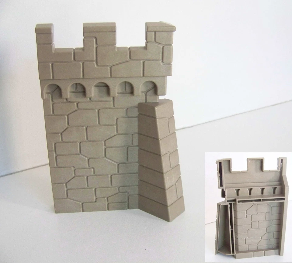 PLAYMOBIL (L32166) MOYEN-AGE - Mur d'Angle Château 4865 - Photo 1/1