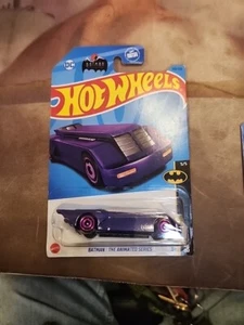 Hot Wheels Batman The Animated Series #5/5 Batmobil lila - Bild 1 von 1