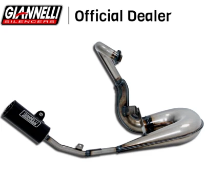 PIAGGIO VESPA PK 50 S MARMITTA + SILENZIATORE GIANNELLI 30510 + 30511 OMOLOGATA