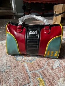 Star Wars Boba Fett Helmet Style Travel Bag Handbag ‘Bowler’ Purse 2014 - Picture 1 of 12