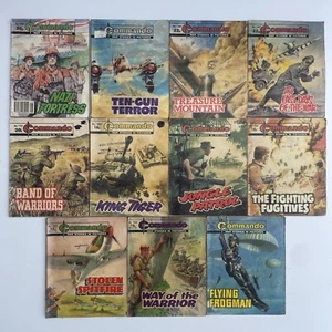 Commando War Stories In Pictures Bulk Lot of 11 Numbers Between 1367 and 2462 - Picture 1 of 6
