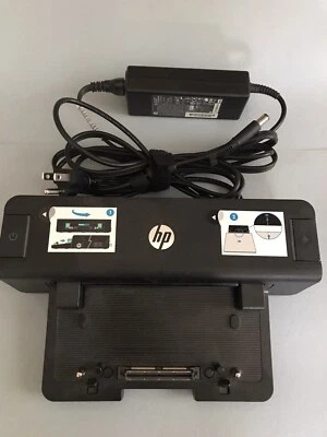 Estación de acoplamiento Hewlett Packard 90W con cable de alimentación - A7E32UTABA Foto 1 de 3