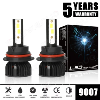 2x Kit Faros LED 9007 6500K Blanco para CHRYSLER Sebring Convertible 1996-2006 Foto 1 de 4