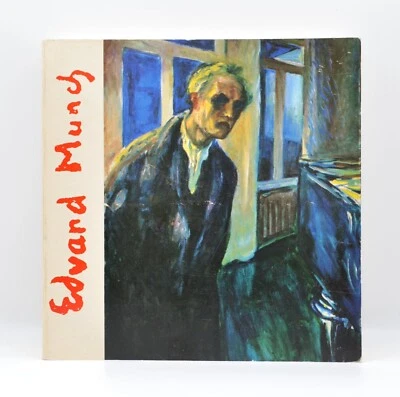 Edvard Munch: 1863-1944, Exhibition Catalog, Softcover, 1977, 238pp, Sweden, VG - Image 1 of 4