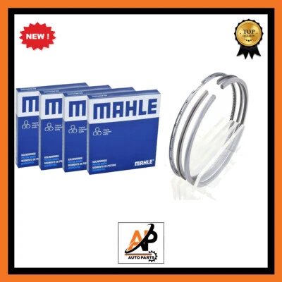4 X For FORD ESCORT FIESTA RS TURBO CVH +0.53 80.47 MAHLE Piston Ring 01335N2 - Image 1 of 4