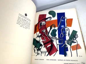 1953 STEVENS NELSON HAND MADE PAPER SPECIMENS SAMPLE CATALOG BOOK ILLUSTRATED ! - Picture 1 of 19