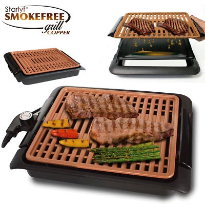 elektrischer Tischgrill - Elektrogrill - regelbares Thermostat - Bild 1 von 4