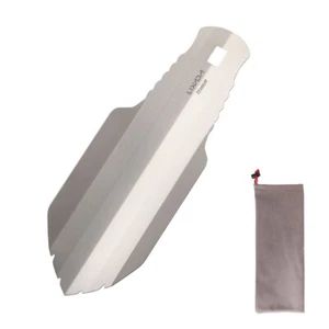 Lixada Titanium Garden Hand Shovel Outdoor Camping Hiking Trowel Shovel j K2C7 - Picture 1 of 14