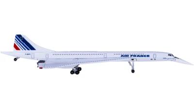 1:500 Herpa AIR FRANCE Concorde Passenger Airplane Diecast Aircraft Plane Model - image 1 of 4
