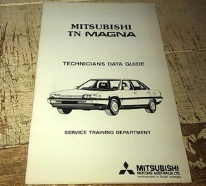 1987 MITSUBISHI TN MAGNA Factory Technicians Data Guide - Picture 1 of 2