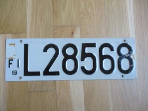 Nummernschild Italien Nostalgie Sammlung Provinz Florenz Auto Kennzeichen Old - Bild 1 von 1