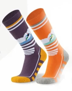 BONANGEL Kids Ski Socks Toddler Wool Warm Winter Socks Merino Wool Size Small - Picture 1 of 3