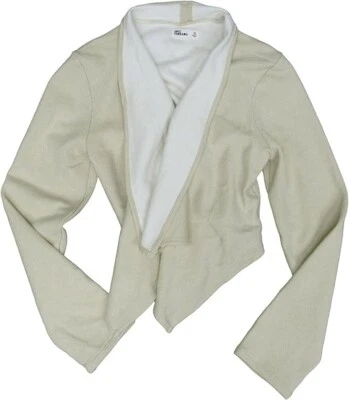 Epic Threads Girls' Metallic Drape-Front Jacket Gold X-Large 61-64" 100-110lbs - Image 1 of 2