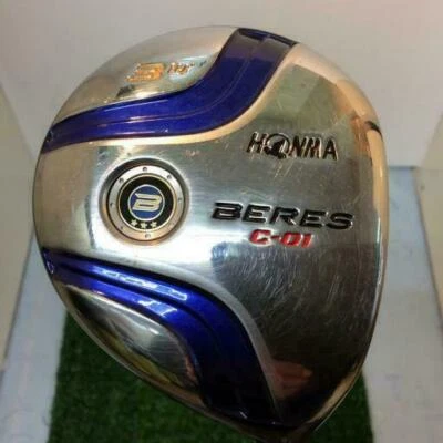 GOLF CLUBS FAIRWAY WOOD 2012MODEL HONMA BERES C-01 3-STAR ARMRQ54 3W S-FLEX - Image 1 of 4