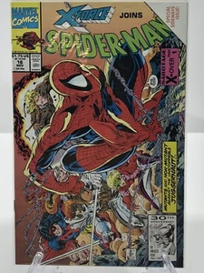 X-Force joins Spider-Man Issue #16 Marvel Comics (Todd McFarlane Cover 1991) ๐ฅ - Picture 1 of 12