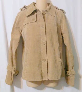 TEX By MAX AZRIA Tan Suede Jacket Size Medium - Picture 1 of 5