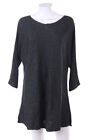 EILEEN FISHER Pullover Merino Wool M charcoal